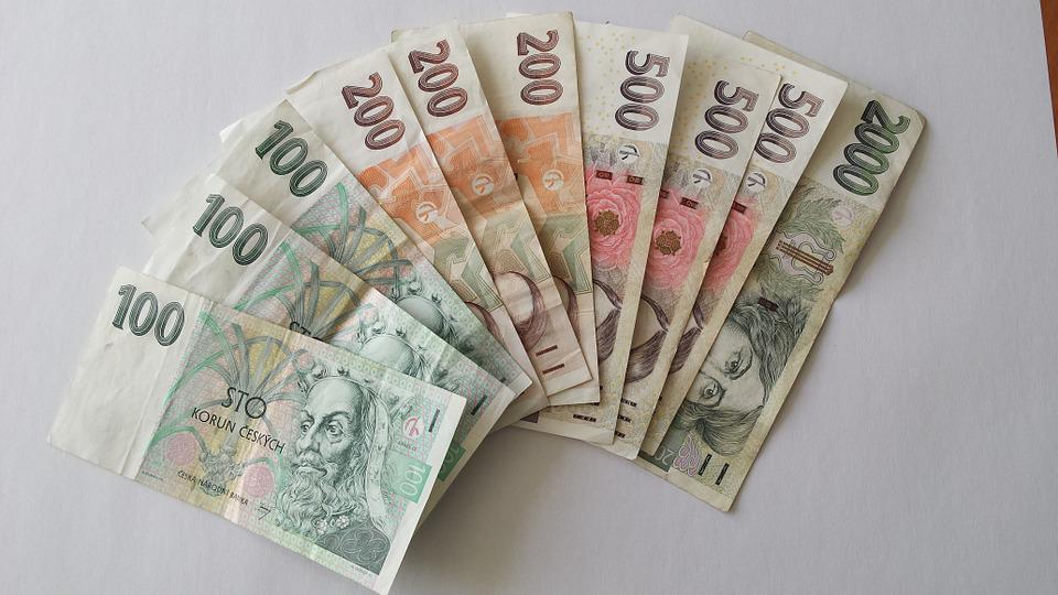 české peníze