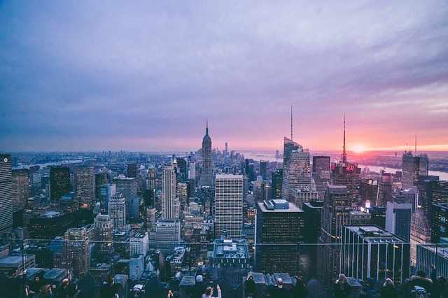 new york city panoráma města